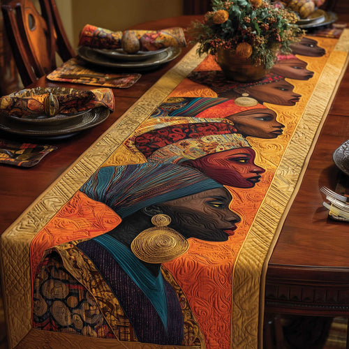 Golden Queens Quilted Table Runner GFTOTP13493