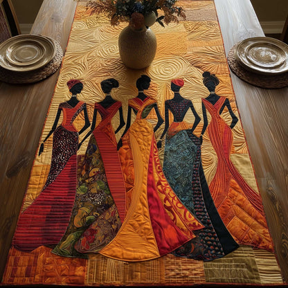 Golden Queens Quilted Table Runner GFTOTP13496