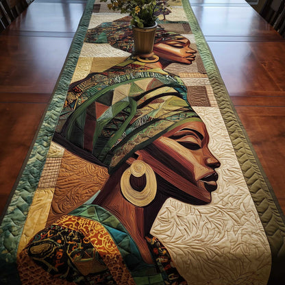 Golden Queens Quilted Table Runner GFTOTP13498