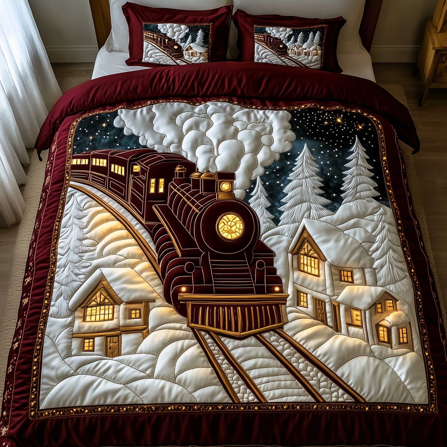 Christmas Express Duvet Cover Set GFTOTP13510