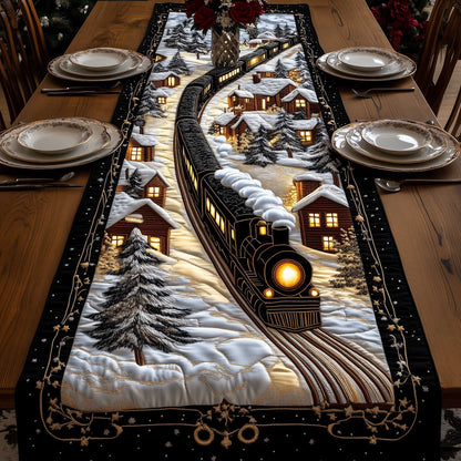 Christmas Express Quilted Table Runner GFTOTP13521