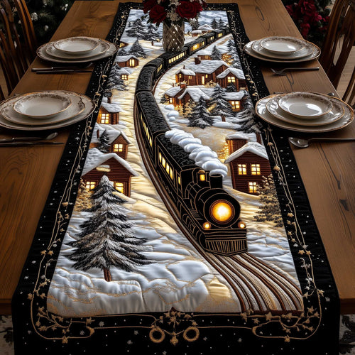 Christmas Express Quilted Table Runner GFTOTP13521
