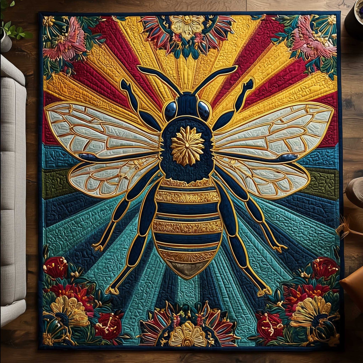 Golden Wing Area Rug GFTOTP13533