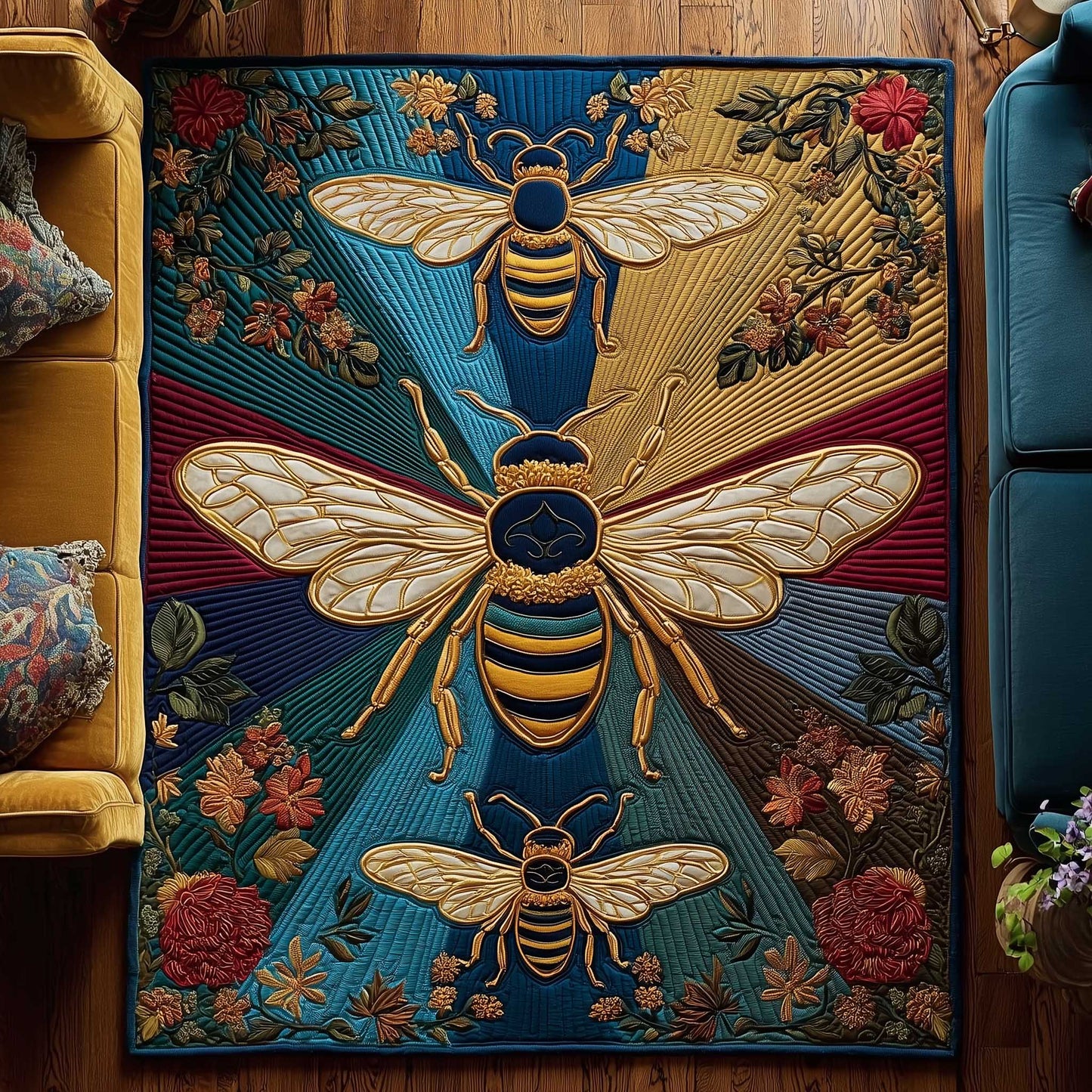 Golden Wing Area Rug GFTOTP13534