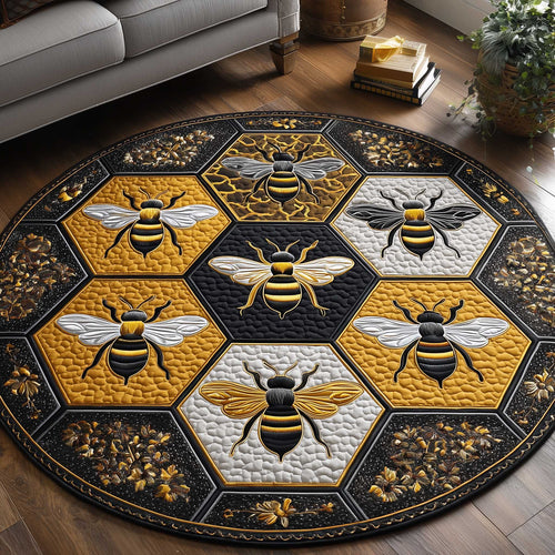 Sweet Worker Quilted Round Mat GFTOTP13537