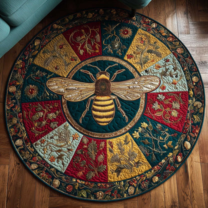 Sweet Worker Quilted Round Mat GFTOTP13541