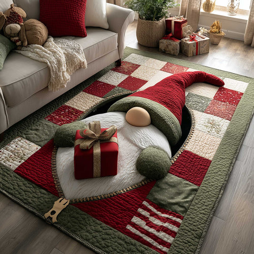 Christmas Gnome Area Rug GFTOTP13546