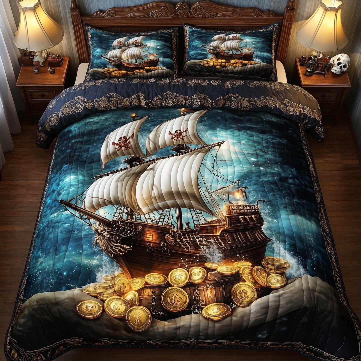 Sea Raider Duvet Cover Set GFTOTP13549