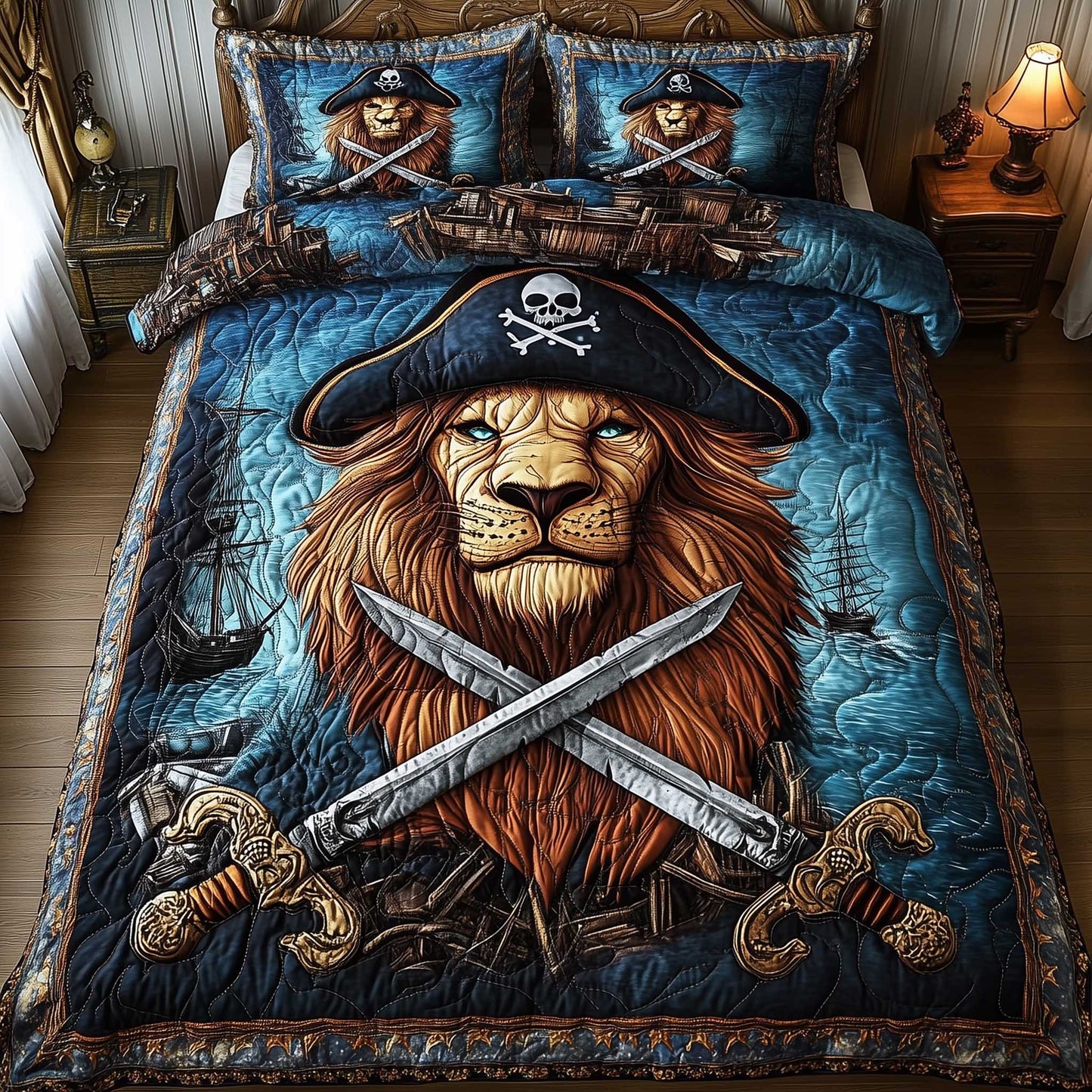 Sea Raider Duvet Cover Set GFTOTP13550