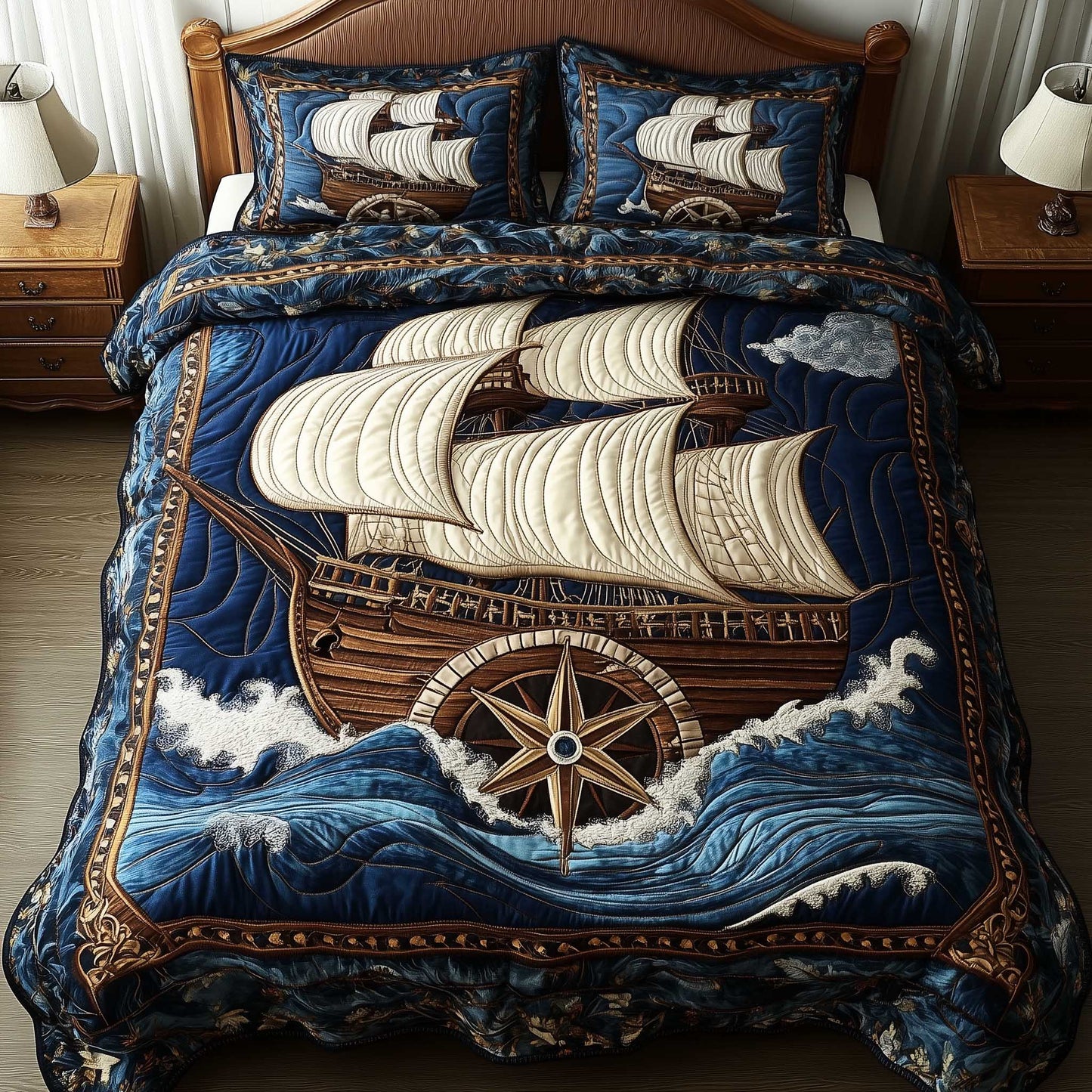 Sea Raider Duvet Cover Set GFTOTP13553