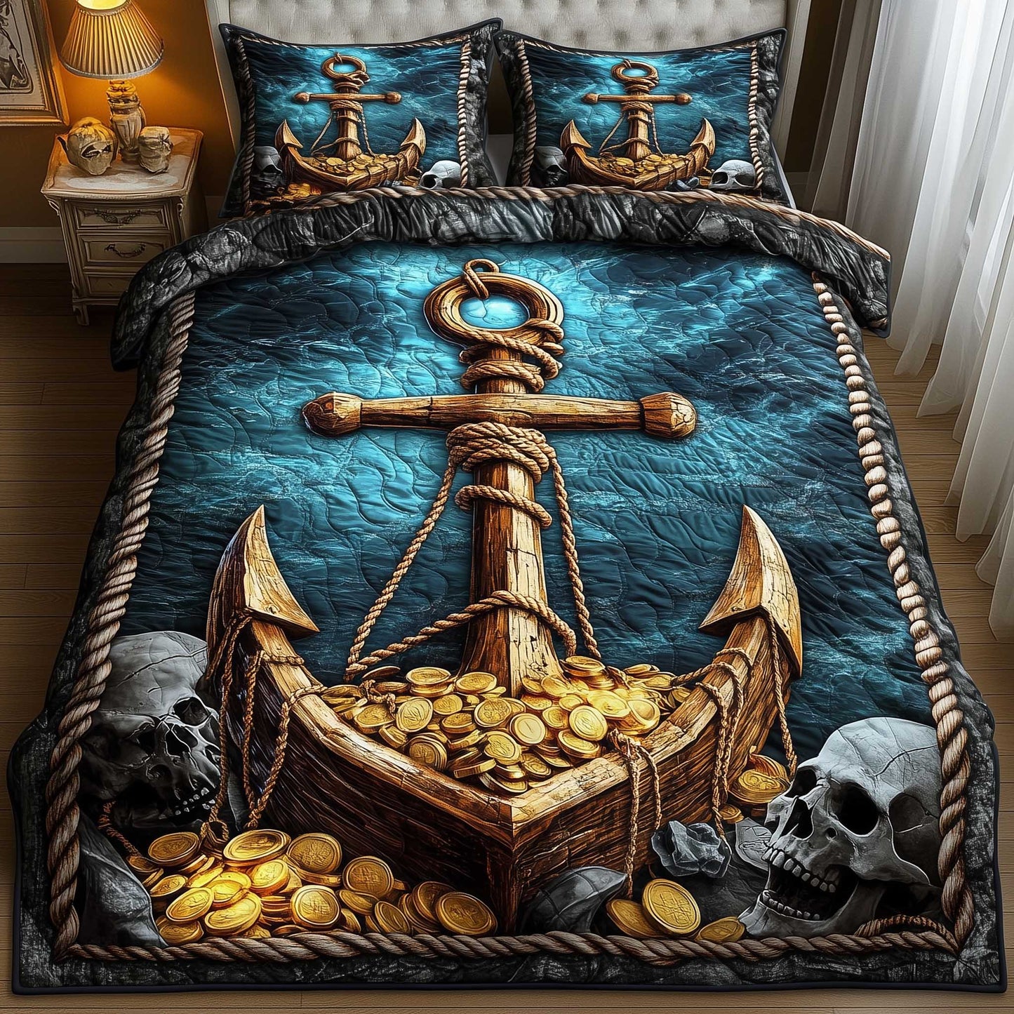 Ocean Marauder Duvet Cover Set GFTOTP13558