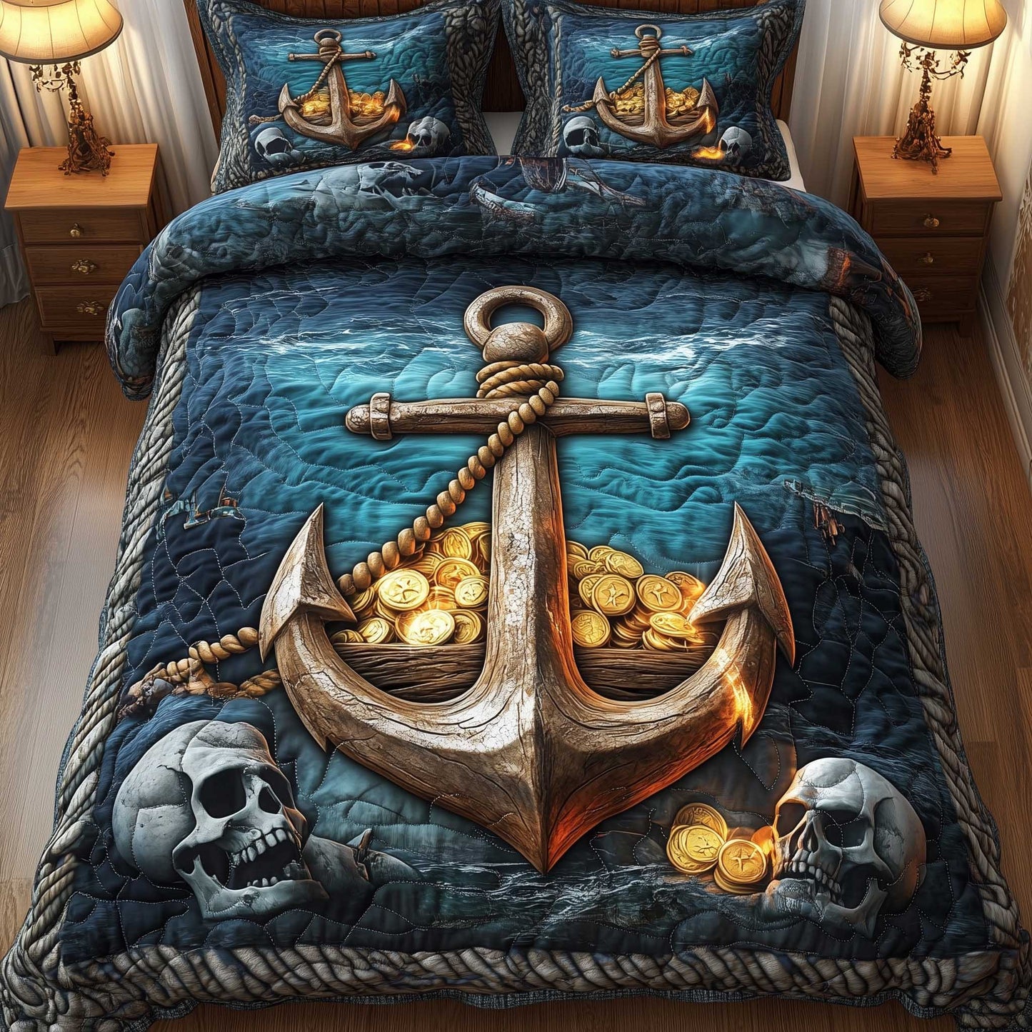 Ocean Marauder Duvet Cover Set GFTOTP13559