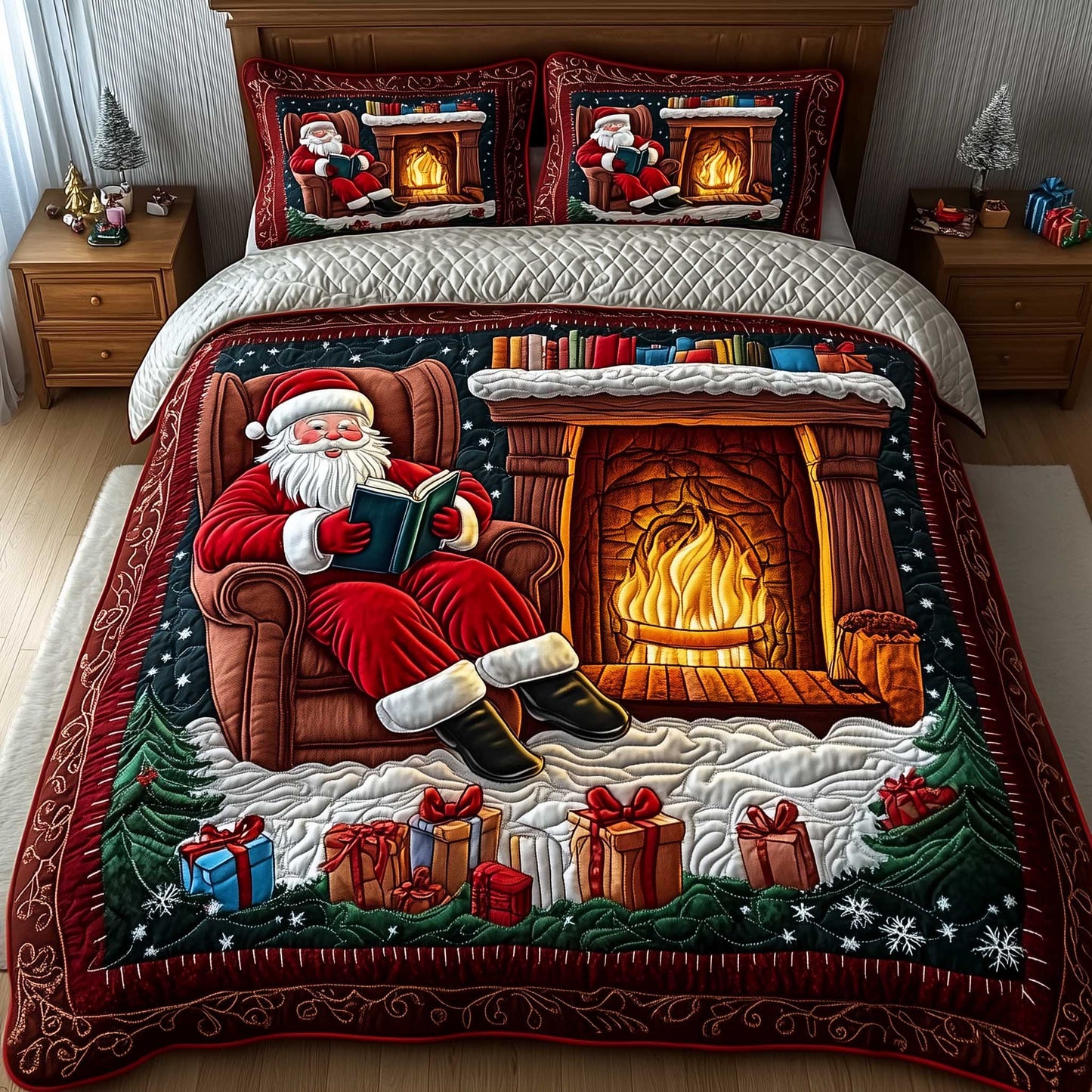 Fireside Story Duvet Cover Set GFTOTP13565