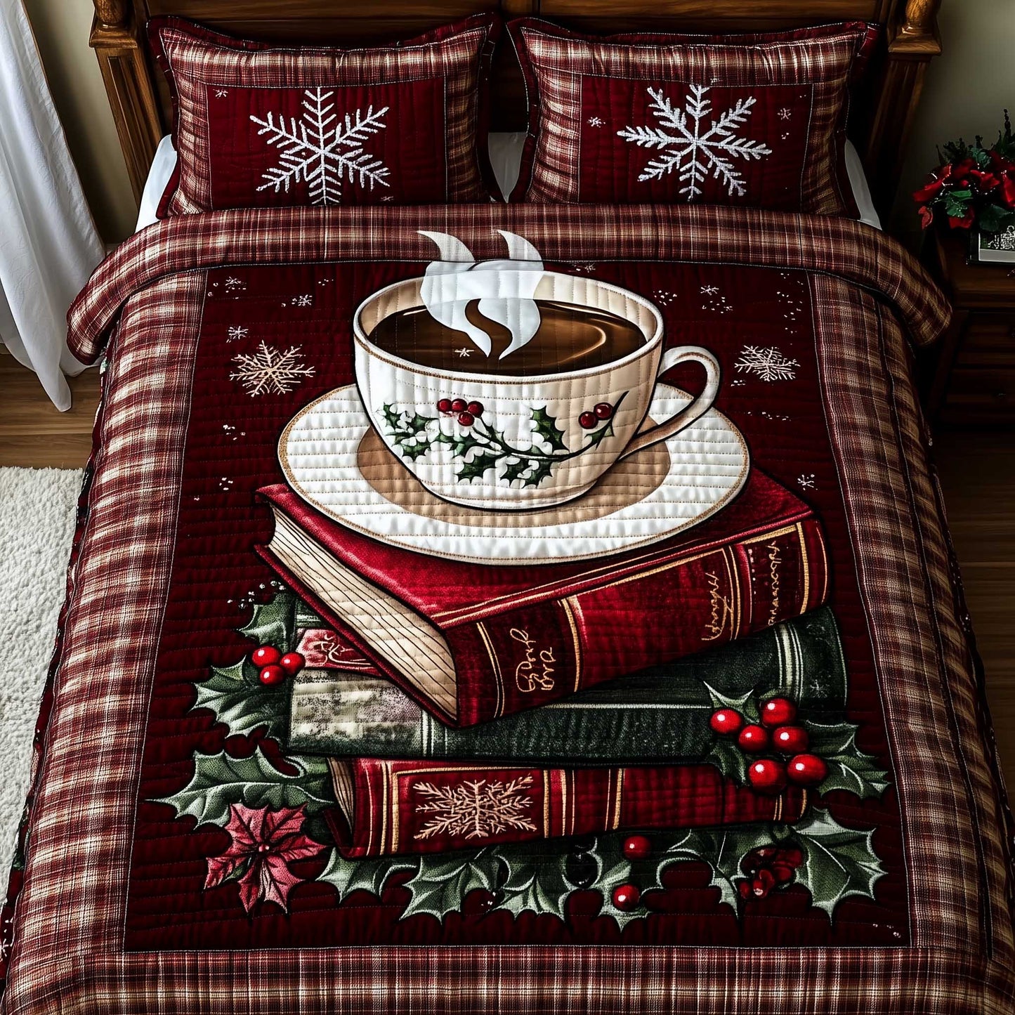 Holiday Book Nook Duvet Cover Set GFTOTP13570