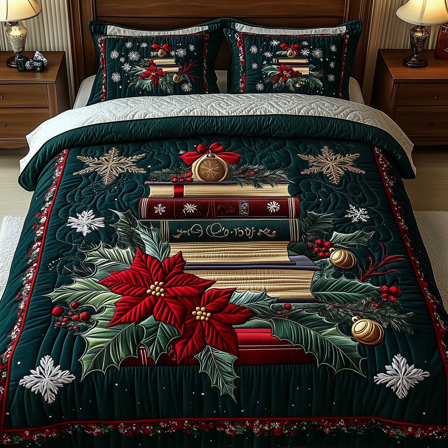 Holiday Book Nook Duvet Cover Set GFTOTP13571