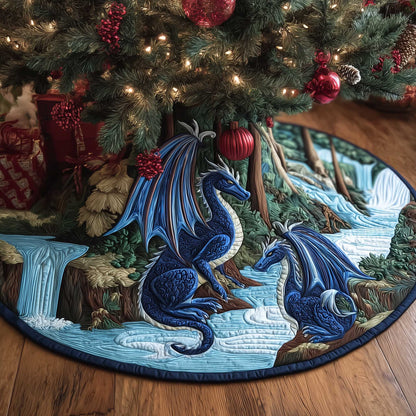 Mythical Guardian Quilted Tree Skirt GFTOTP13614