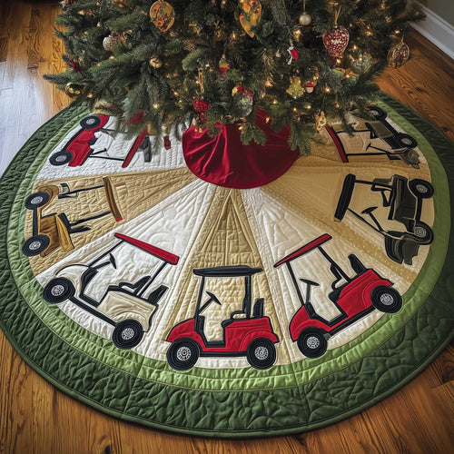 Greenside Quilted Tree Skirt GFTOTP13618