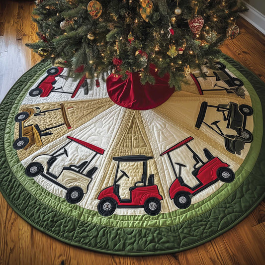 Greenside Quilted Tree Skirt GFTOTP13618