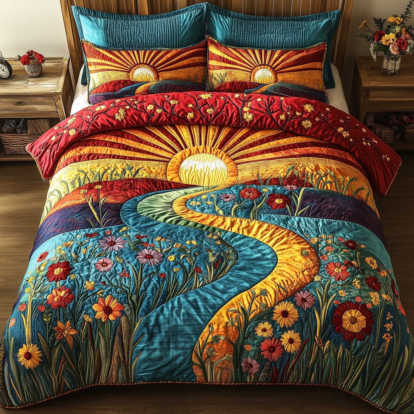 Radiant Sunbeam Duvet Cover Set GFTOTP13623