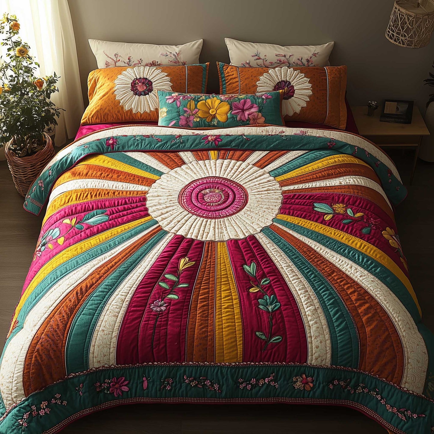 Radiant Sunbeam Duvet Cover Set GFTOTP13627