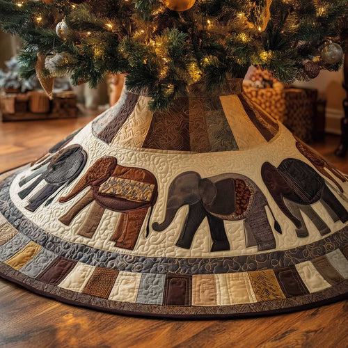 Safari Holiday Quilted Tree Skirt GFTOTP13650