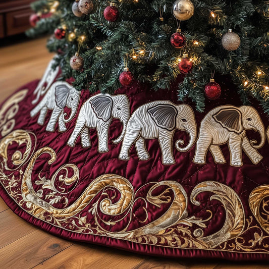 Safari Holiday Quilted Tree Skirt GFTOTP13651