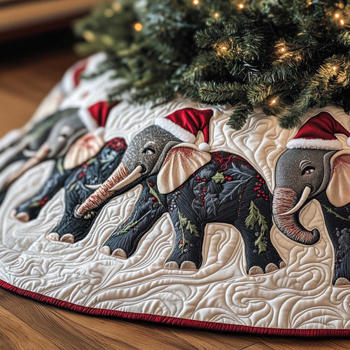 Safari Holiday Quilted Tree Skirt GFTOTP13655