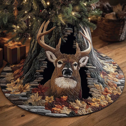 Woodland Grace Quilted Tree Skirt GFTOTP13675