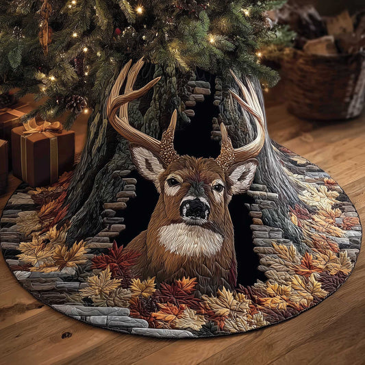 Woodland Grace Quilted Tree Skirt GFTOTP13675