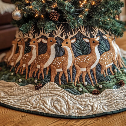 Woodland Grace Quilted Tree Skirt GFTOTP13677