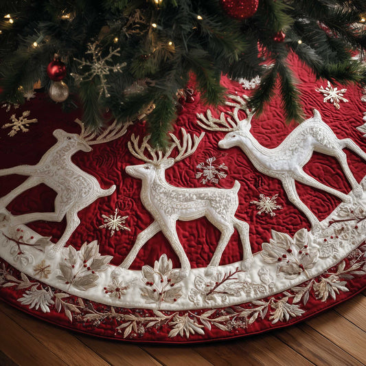 Woodland Grace Quilted Tree Skirt GFTOTP13678