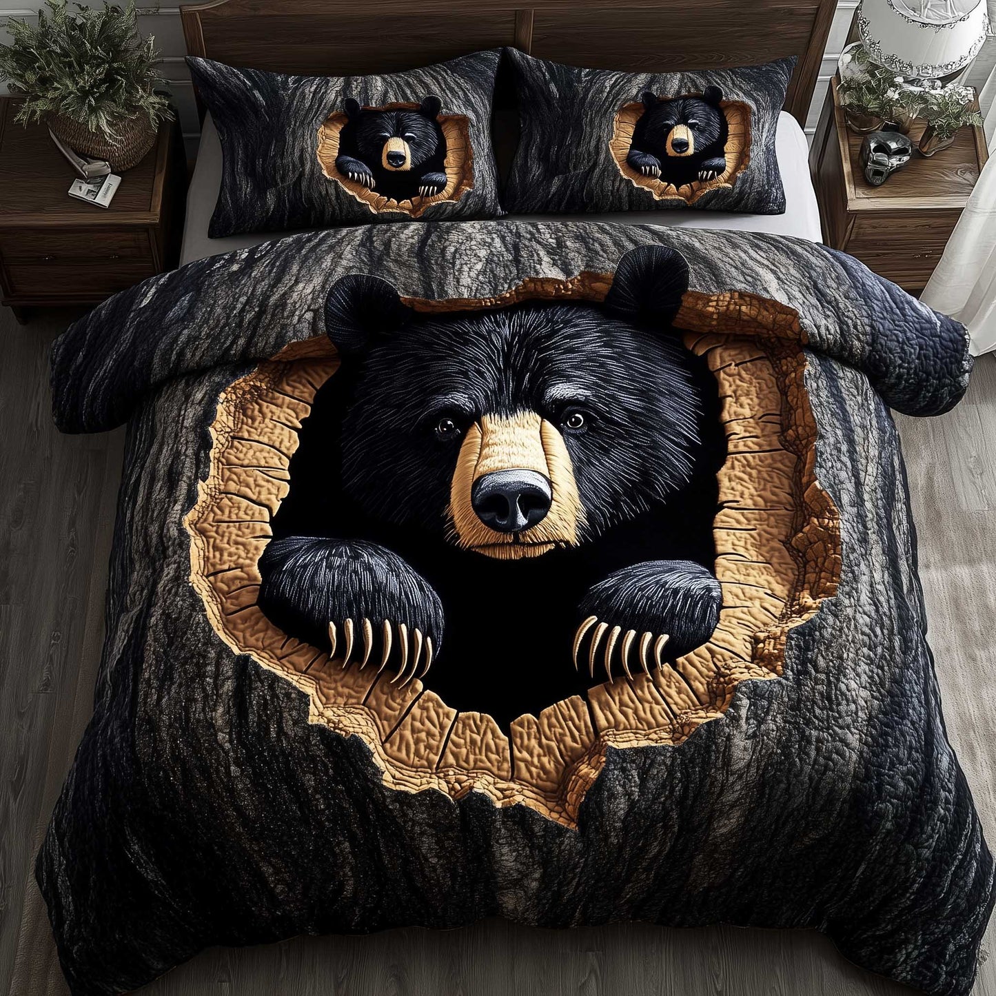 Bear Charm Duvet Cover Set GFTOTP13684
