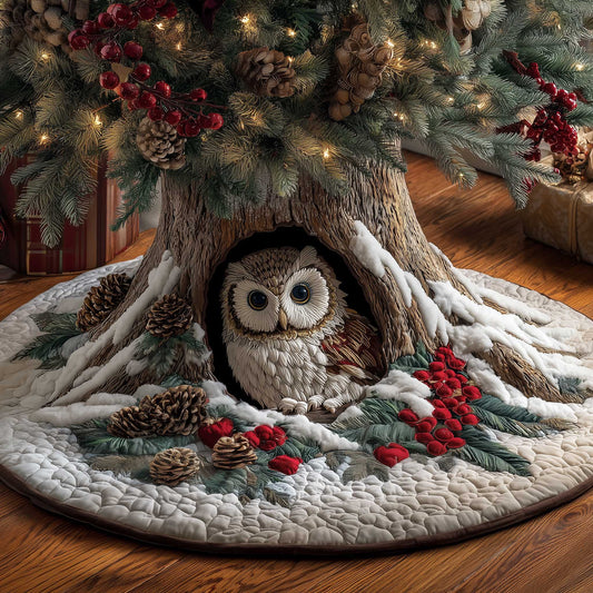 Woodland Charm Quilted Tree Skirt GFTOTP13699