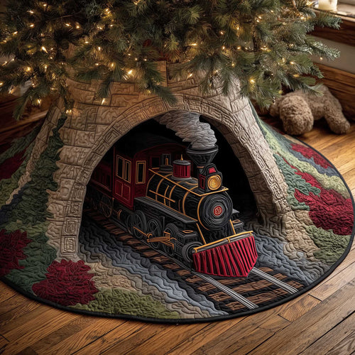 Holiday Express Quilted Tree Skirt GFTOTP13704