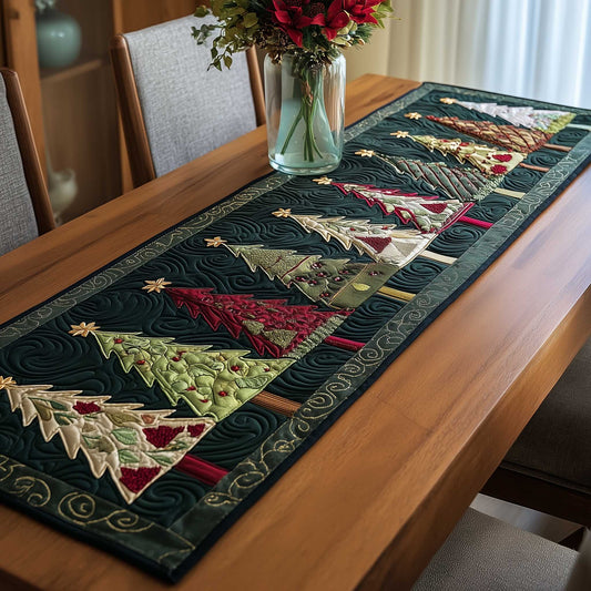 Christmas Tree Quilted Table Runner GFTOTP13717