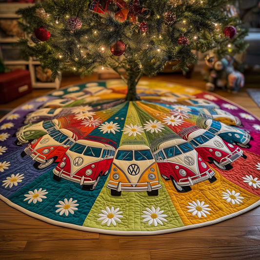 Hippie Holiday Quilted Tree Skirt GFTOTP13734