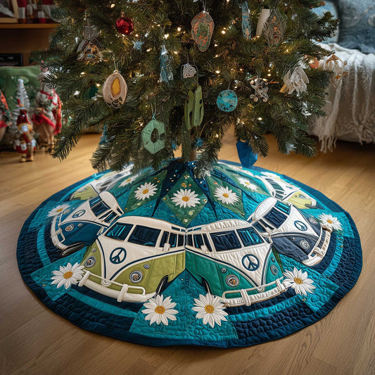 Hippie Holiday Quilted Tree Skirt GFTOTP13737