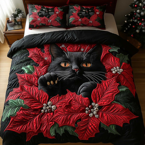 Yuletide Meow Duvet Cover Set GFTOTP13747