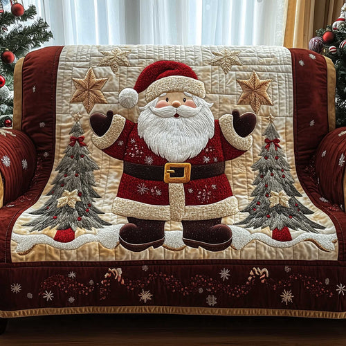 Holiday Glow Quilted Sofa Cover GFTOTP13799