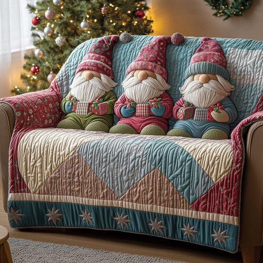 Holiday Glow Quilted Sofa Cover GFTOTP13802