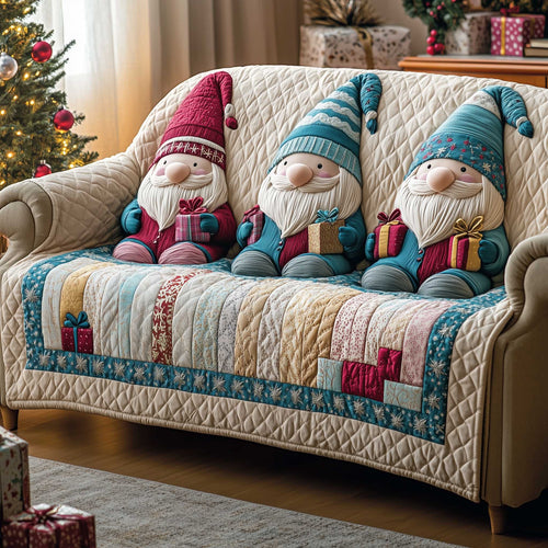 Holiday Glow Quilted Sofa Cover GFTOTP13803