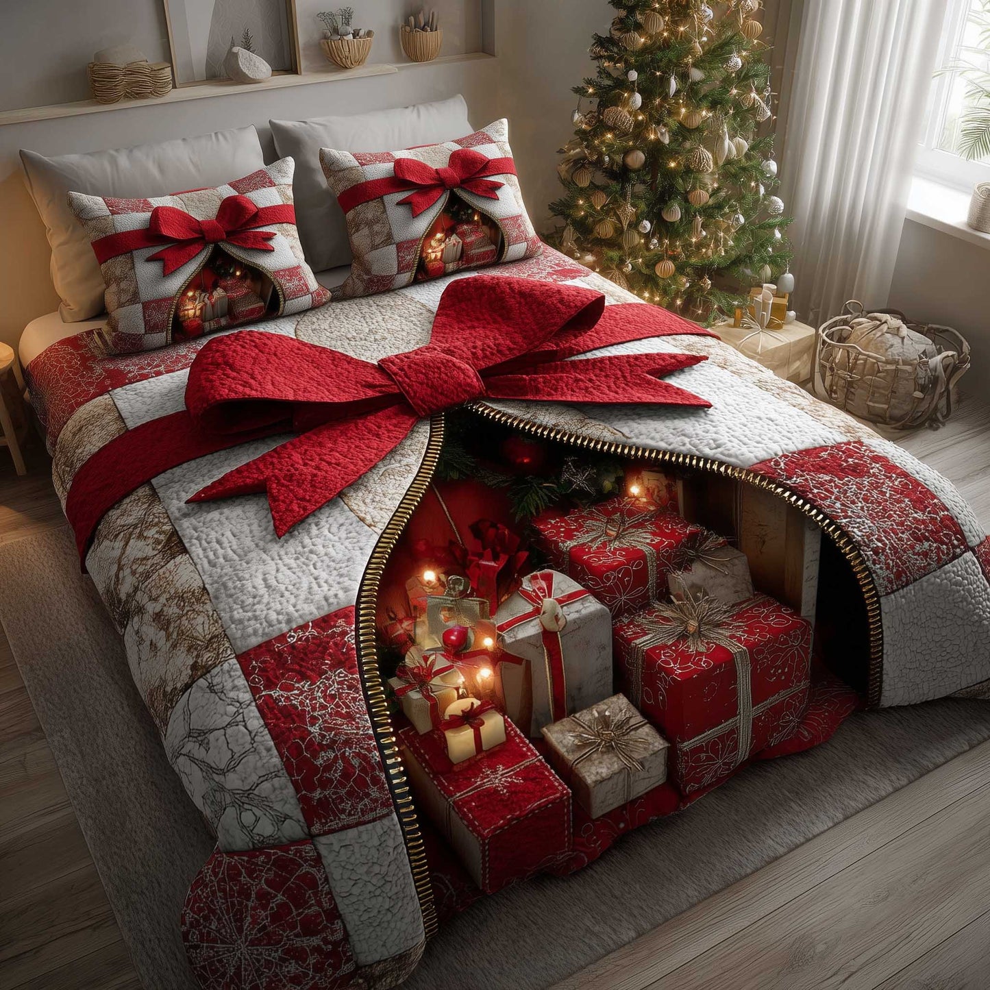 Holiday Surprise Duvet Cover Set GFTOTP13811