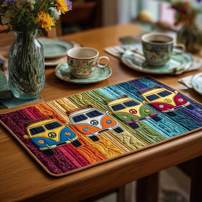 Groovy Holiday Quilted Placemat GFTOTP13817