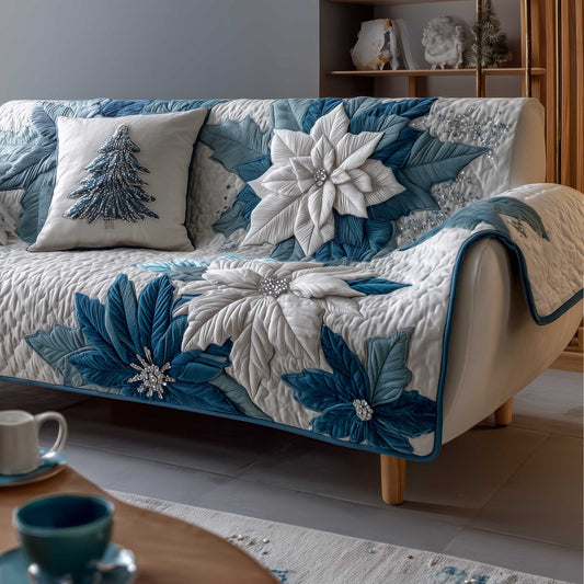 Holiday Glow Quilted Sofa Cover GFTOTP13832