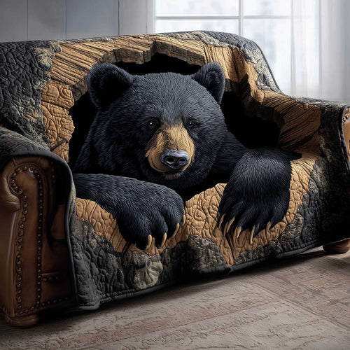 Woodland Charm Quilted Sofa Cover GFTOTP13840