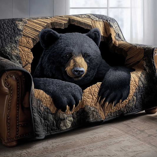 Woodland Charm Quilted Sofa Cover GFTOTP13840