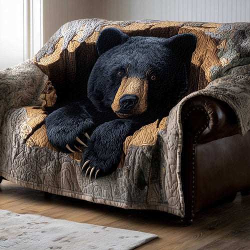 Woodland Charm Quilted Sofa Cover GFTOTP13841