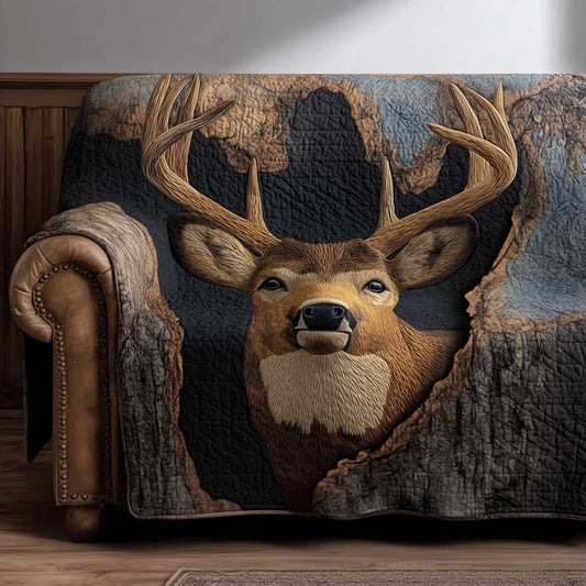 Woodland Grace Quilted Sofa Cover GFTOTP13848