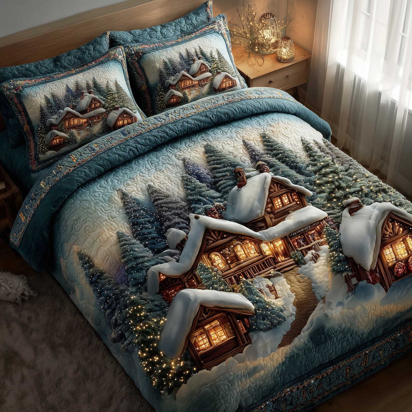 Jolly Townscape Duvet Cover Set GFTOTP13871