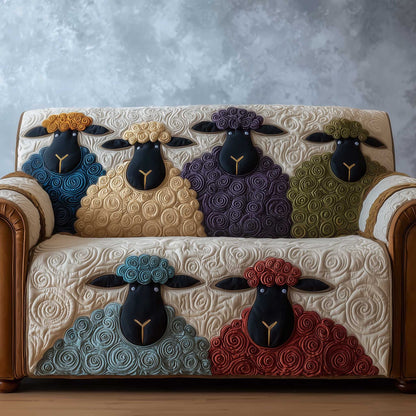 Quirky Pasture Quilted Sofa Cover GFTOTP13894